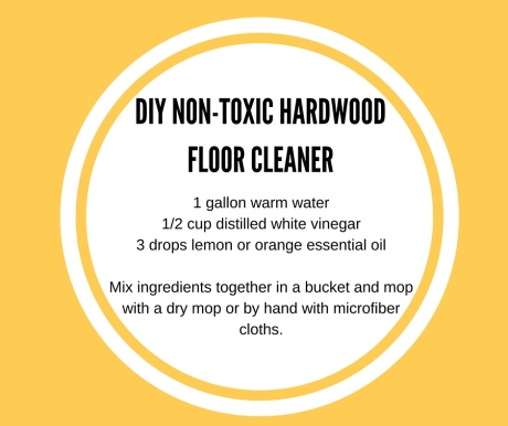 diy non-toxic hardwood floor cleaner